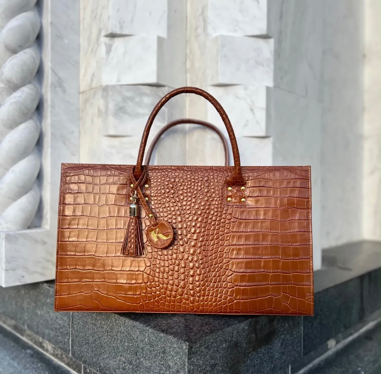 Lili Croco Camel torba 